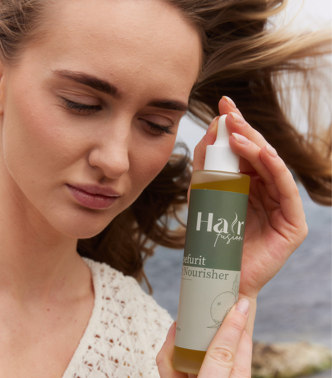 Hair Growth Routine with Rosemary Oil & Grapefruit Hair Nourisher
