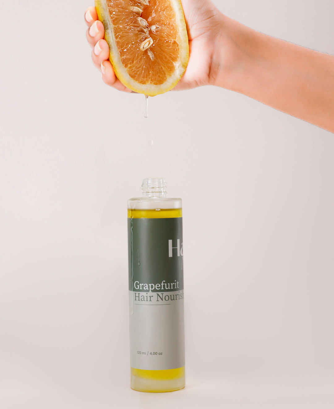 Best Grapefruit Hair Nourisher – Natural Oil for Hair Shine & Health by hairfusion.uk